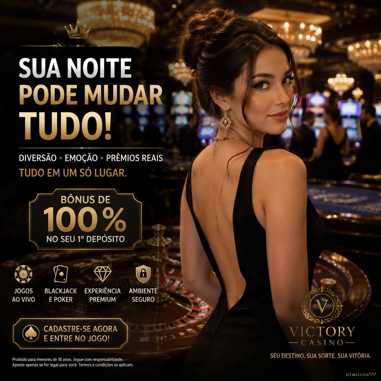 Notificações e promoções